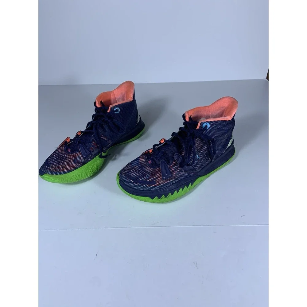 Size 8.5- Nike Kyrie 7 Midnight Navy Basketball Shoes No Box